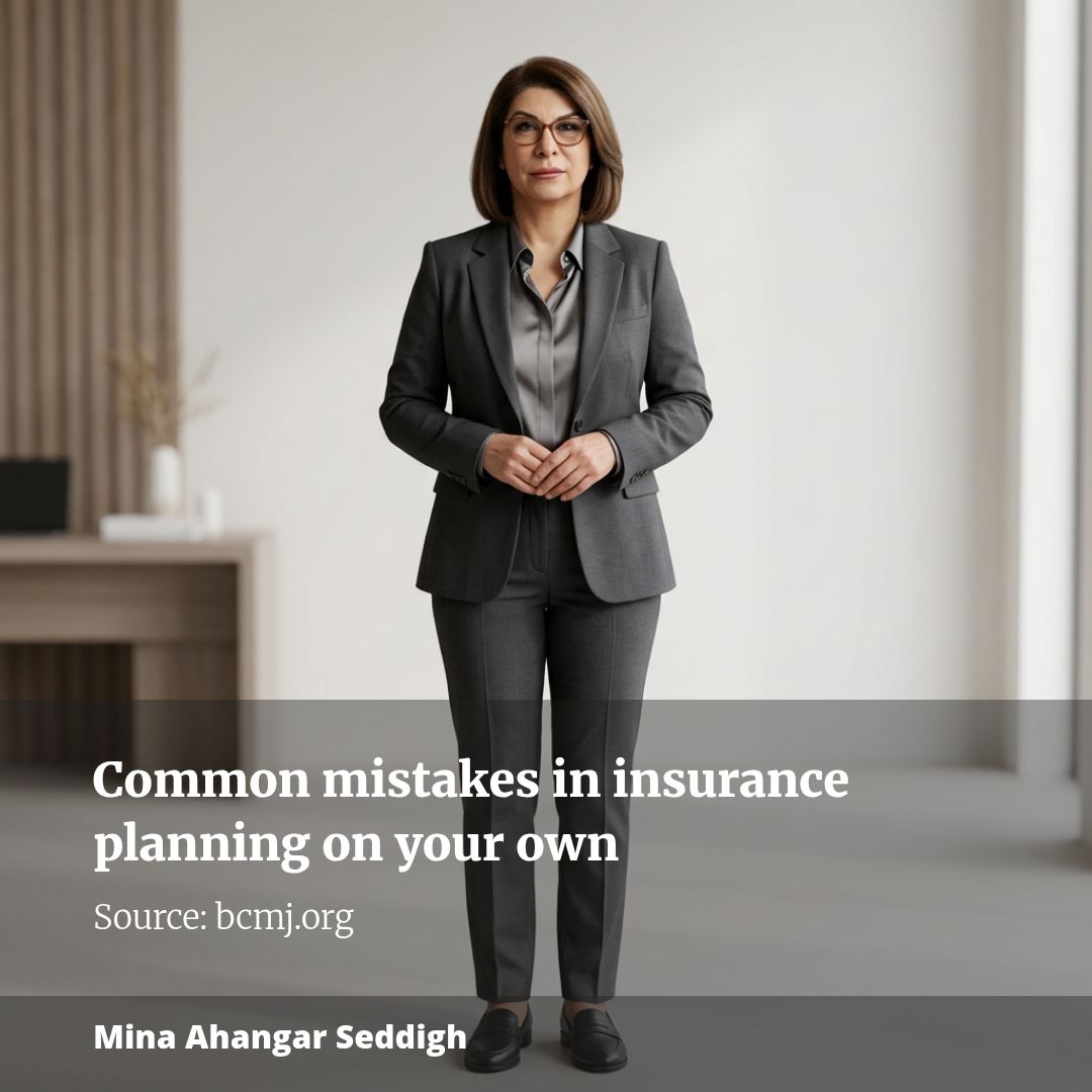 Common mistakes in insurance planning on your own