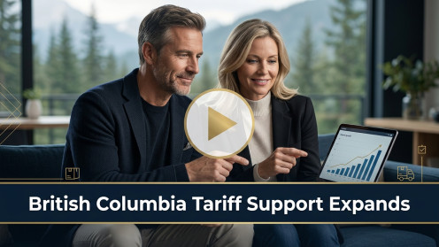 British Columbia Tariff Support Expands